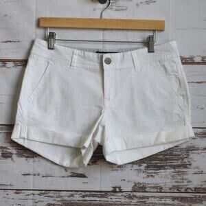 AEROPOSTALE  Women's White  Chino Shorts Size 6